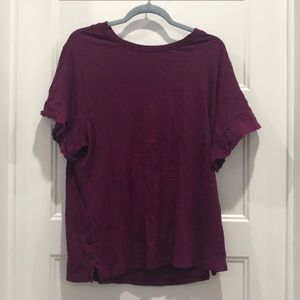 Old Navy Ruffle Sleeve Tee